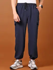 V-Mart Men Cotton Regular Fit Joggers Trousers