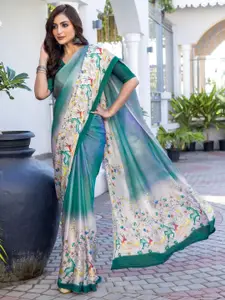 Saree mall Solid Satin Muga Sarees