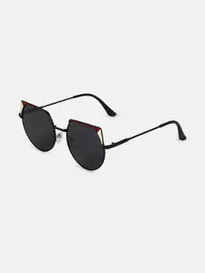 HAUTE SAUCE by  Campus Sutra HAUTE SAUCE by Campus Sutra Women Cateye Sunglasses With Polarised Lens AW25_HSSG2778