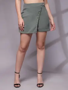KASSUALLY Overlap Mini Skort
