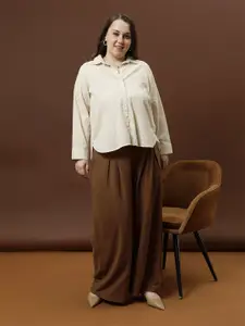 Athena Ample Women Relaxed Opaque Casual Shirt