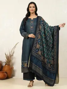 Biba Geometric Printed Unstitched Dress Material