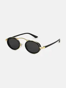 HAUTE SAUCE by  Campus Sutra HAUTE SAUCE by Campus Sutra Women Oval Sunglasses with Polarised Lens AW25_HSSG2782