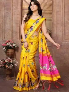 KALINI Ethnic Motifs Art Silk Saree