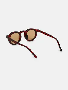 HAUTE SAUCE by  Campus Sutra Women Round Sunglasses with Polarised Lens