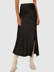 StyleCast x Revolte Women Straight Midi Skirt