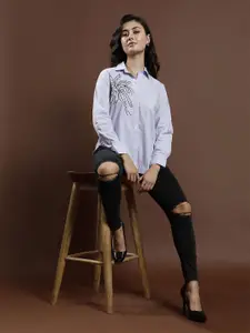 Athena Women Relaxed Opaque Party Shirt