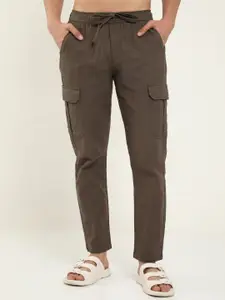 NEVER NEUD Men Relaxed Lazy Linen Pants