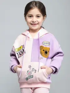 Monte Carlo Girls Printed Hooded Sweatshirt