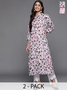 Varanga Women Printed Asymmetric Kurta