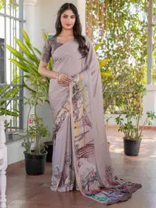 Saree mall Muga Sarees With Blouse Piece