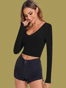 Dream Beauty Fashion Women Fitted Crop Top