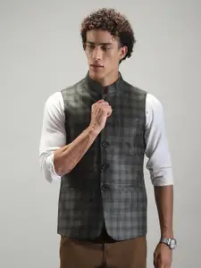 Monte Carlo Men Checked Woollen Lightweight Outdoor Tailored Jacket