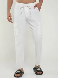 NEVER NEUD Men Relaxed Lazy Linen Pants