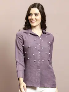 Athena Women Relaxed Opaque Party Shirt