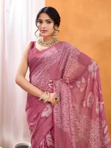 Rekha Maniyar Paisley Poly Georgette Saree