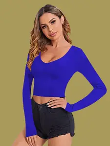 Dream Beauty Fashion Women Fitted Crop Top