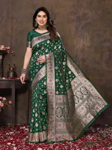 KALINI Woven Design Zari Banarasi Saree