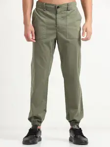 NEVER NEUD Men Relaxed Vintage Joggers Trousers