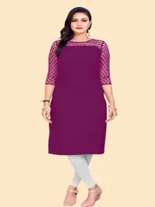 Dream Beauty Fashion Pure Crepe Kurti