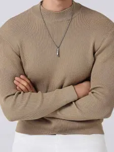 Genzy Men Ribbed Pullover