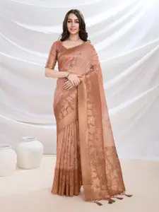 Mitera Woven Design Zari Banarasi Saree