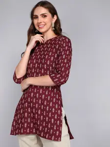 Tviksha Fashion Floral Printed Kurti