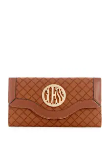 GUESS Women Quilted Wilderson Three Fold Wallet