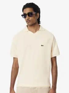 Lacoste Men Polo Collar Applique T-shirt