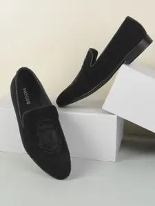 Mochi Men Round Toe Slip-On Shoes