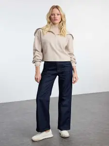 Trendyol Women Cotton Low Distress Jeans