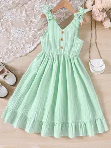 BAESD Colourblocked A-Line Dress