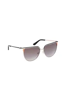 GUESS Women Butterfly Sunglasses with UV Protected Lens GUS0013205C58SG