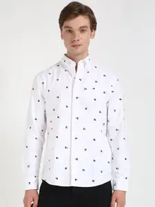 Tommy Hilfiger Men Relaxed Opaque Printed Casual Shirt