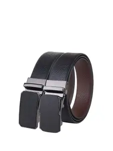 Hayes London Men Pack of 2 Leather Reversible Formal Belts