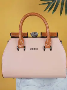 Mochi Colourblocked PU Structured Satchel