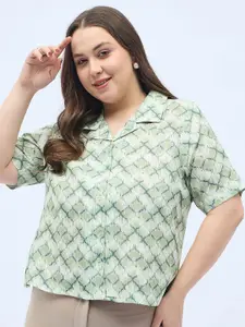 DressBerry Curve Women Classic Opaque Casual Shirt