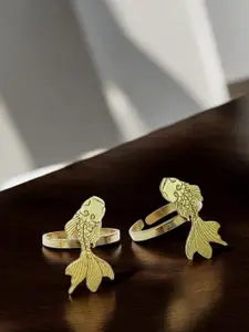 Goldnera Handcrafted Toe Rings