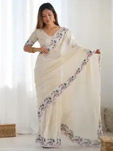 Satrani Embroidered Saree