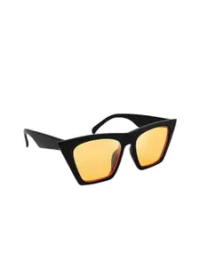 Dervin Women Square Sunglasses with UV Protected Lens DRVN588-Yellow
