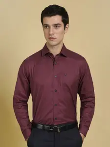 Allen Solly Men Slim Fit Spread Collar Conversational Printed Cotton Formal Shirt