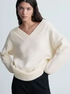 MANGO Women Relaxed Fit Pullover