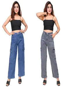 Doll Fashion Women Boyfriend Fit Mildly Distressed Jeans