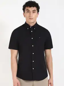 Tommy Hilfiger Men Classic Opaque Casual Shirt