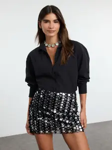 Trendyol Women Embellished Midi Skirt