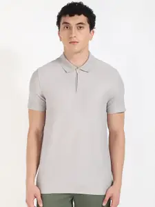 Calvin Klein Jeans Polo Collar Short Sleeves Quick Drying T-shirt
