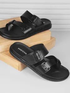 Mochi Men Leather Slip-On Comfort Sandals