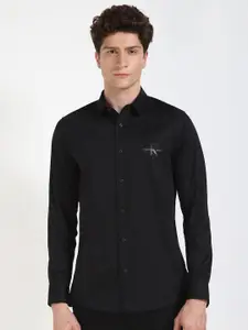 Calvin Klein Jeans Men Slim Fit Opaque Casual Shirt