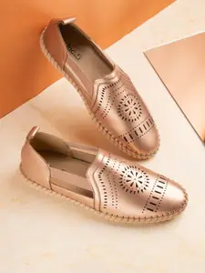 Inc 5 Women Smart Casual Laser Cuts Loafers