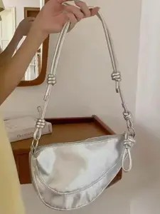 StyleCast Shopper Satchel with Tasselled